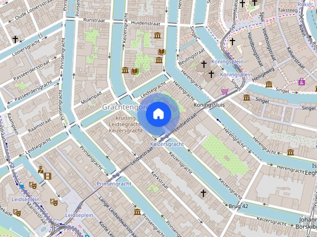Appartement te huur: Keizersgracht 445 B 1017 DJ Amsterdam