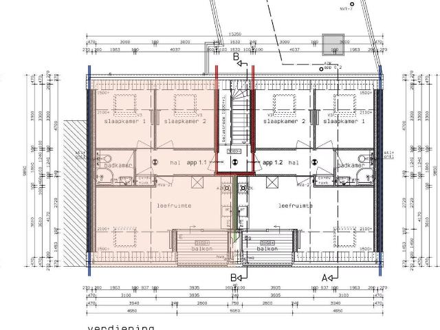 Appartement te huur Kerkdreef in Axel voor € 1.450