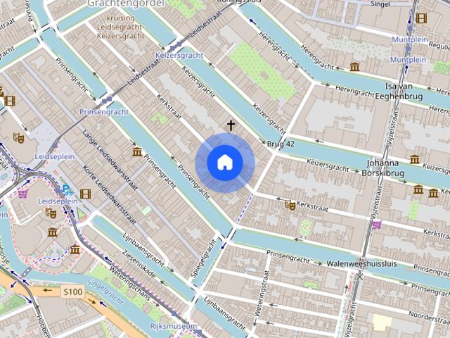 Appartement te huur: Kerkstraat 132 A 1017 GP Amsterdam