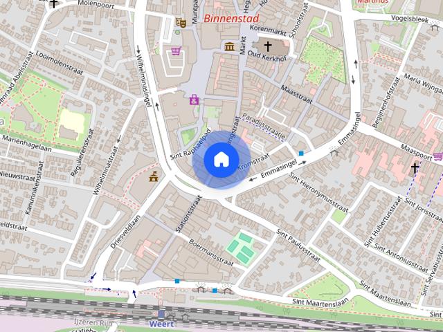 Appartement te huur: Kromstraat 9 A 6001 CX Weert