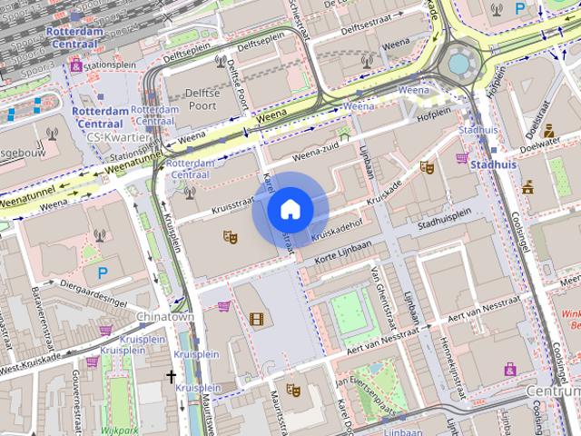 Appartement te huur: Kruiskade 119 E 3012 EG Rotterdam