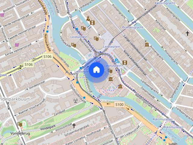 Appartement te huur: Leidsekade 102 D 1017 PP Amsterdam