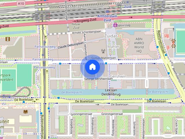 Appartement te huur: Leonard Bernsteinstraat 90 A 1082 MR Amsterdam