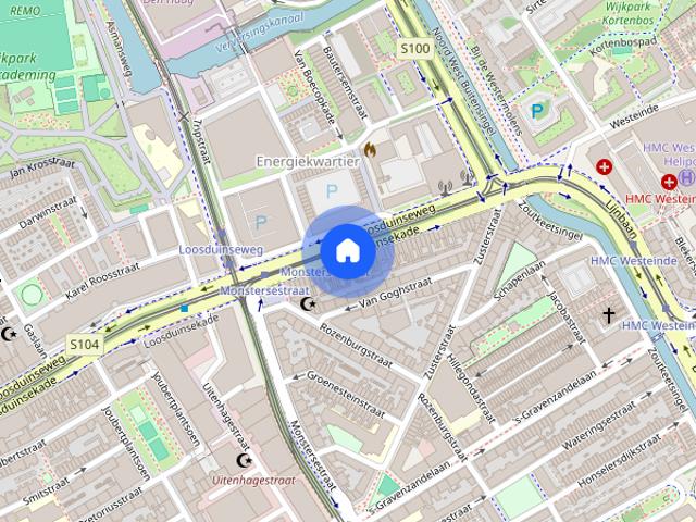 Appartement te huur: Loosduinsekade 57 A 2571 BP Den Haag