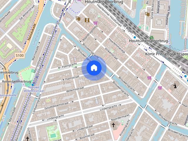 Appartement te huur: Palmstraat 12 F 1015 HS Amsterdam