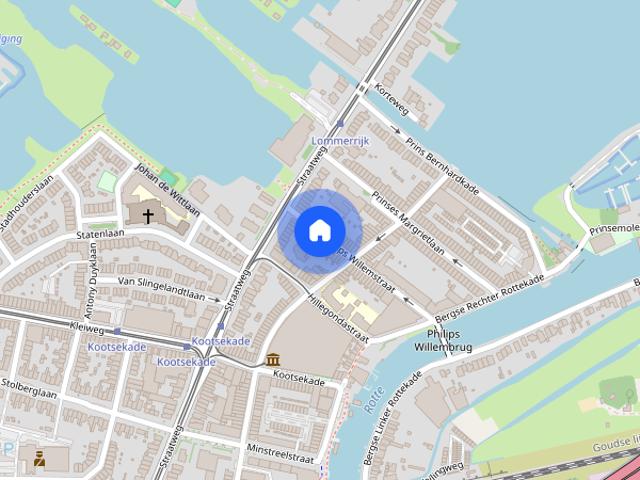 Appartement te huur: Philips Willemstraat 15 B 3051 PL Rotterdam