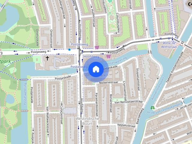 Appartement te huur: Postjeskade 49 3 1058 DG Amsterdam