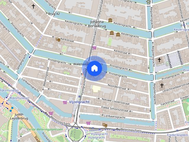 Appartement te huur: Prinsengracht 652 A 1017 KV Amsterdam