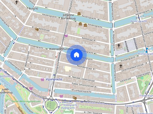 Appartement te huur: Prinsengracht 674 1 1017 KX Amsterdam