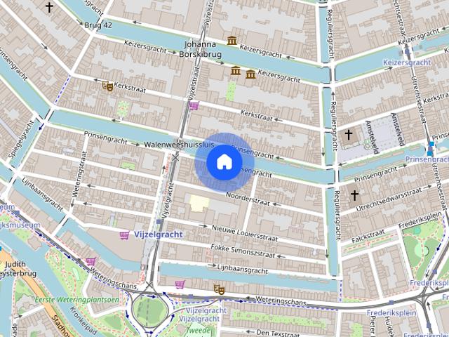 Appartement te huur: Prinsengracht 674 1 1017 KX Amsterdam