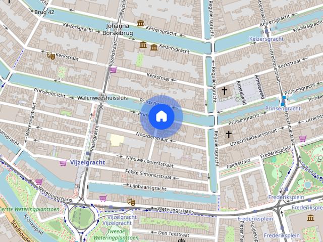 Appartement te huur: Prinsengracht 700 D 1017 LA Amsterdam