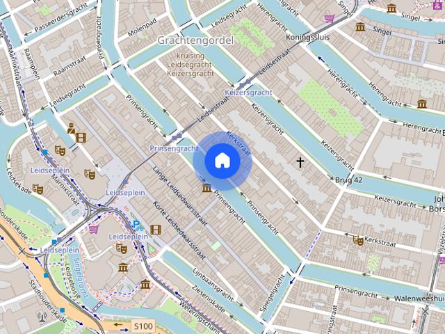 Appartement te huur: Prinsengracht 731 A 1017 JX Amsterdam