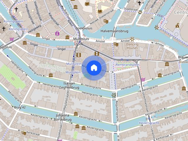 Appartement te huur: Reguliersdwarsstraat 98 D 1017 BN Amsterdam