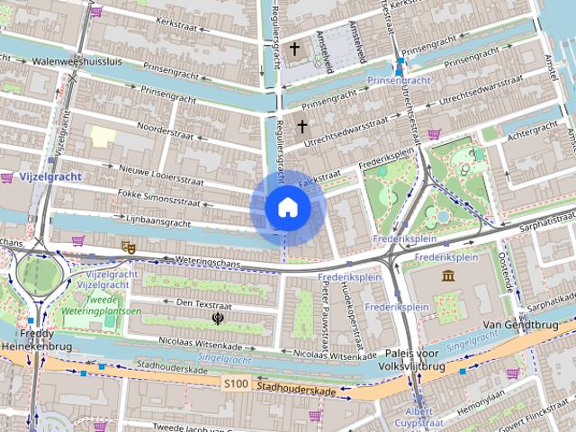 Appartement te huur: Reguliersgracht 107 E 1017 LP Amsterdam