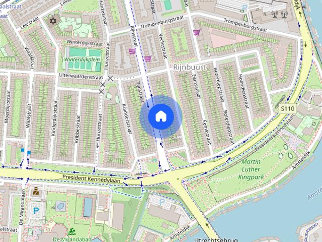 Appartement te huur: Rijnstraat 209 1 1079 HG Amsterdam