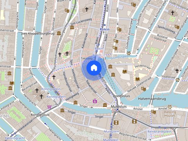 Appartement te huur: Rokin 120 E 1012 LC Amsterdam