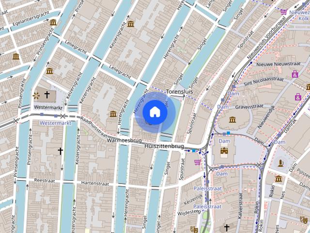 Appartement te huur: Singel 206 E 1016 AA Amsterdam
