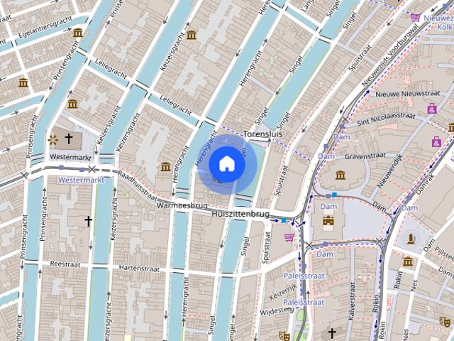 Appartement te huur: Singel 206 E 1016 AA Amsterdam