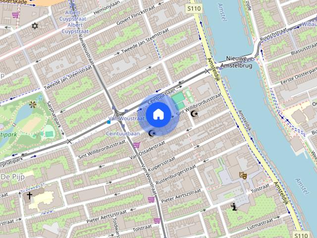 Appartement te huur: Sint Willibrordusstraat 12 D 1074 XL Amsterdam