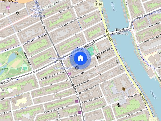 Appartement te huur: Sint Willibrordusstraat 12 D 1074 XL Amsterdam
