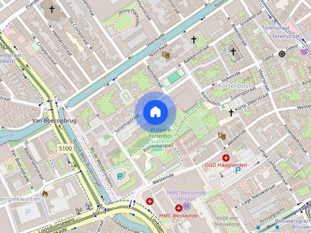 Appartement te huur: Sirtemastraat 176 2513 ST Den Haag