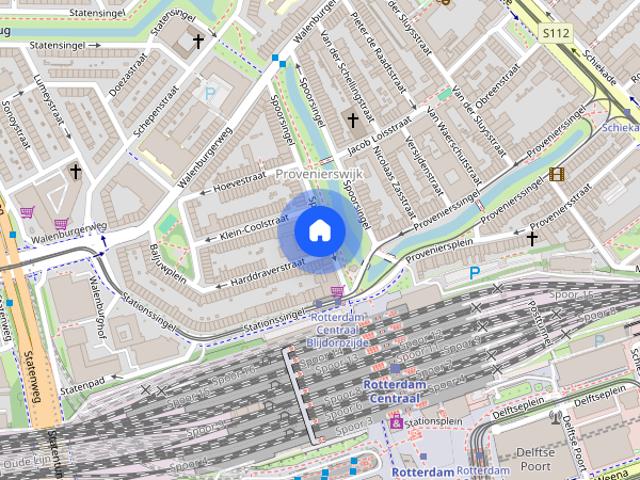Appartement te huur: Spoorsingel 61 B 3033 GH Rotterdam