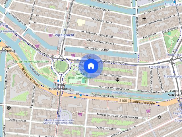 Appartement te huur: Tweede Weteringplantsoen 9 A 1017 ZD Amsterdam