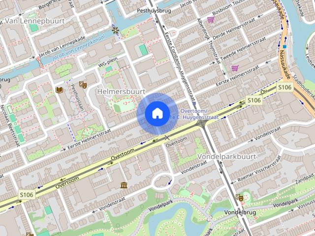 Appartement te huur: Tweede Constantijn Huygensstraat 59 3 1054 CR Amsterdam
