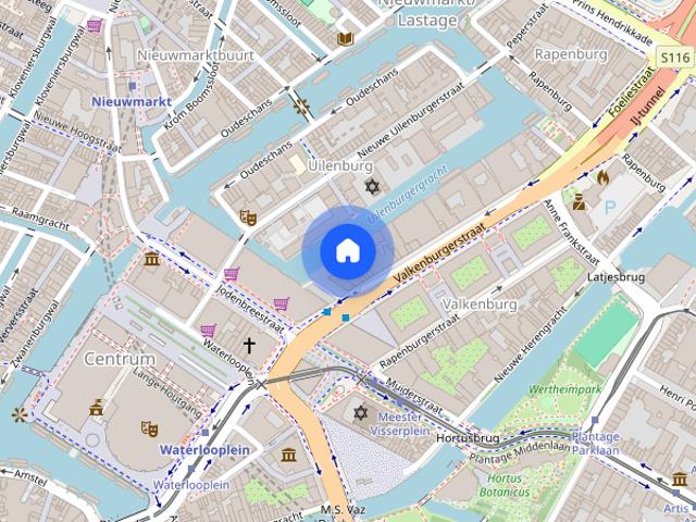 Appartement te huur: Valkenburgerstraat 194 S 1011 NC Amsterdam