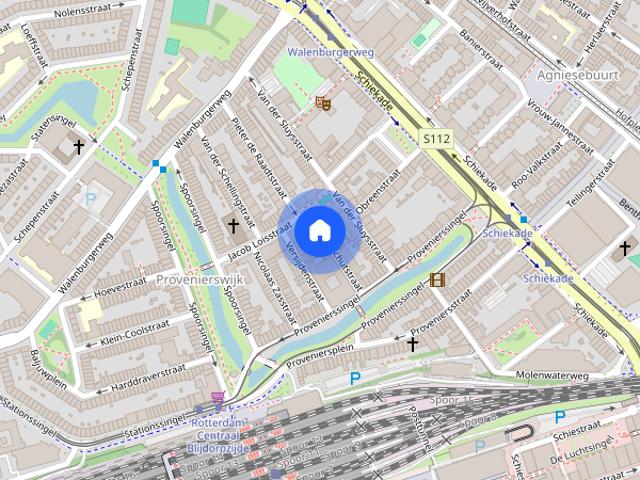 Appartement te huur: Van Waerschutstraat 17 F 3033 TL Rotterdam