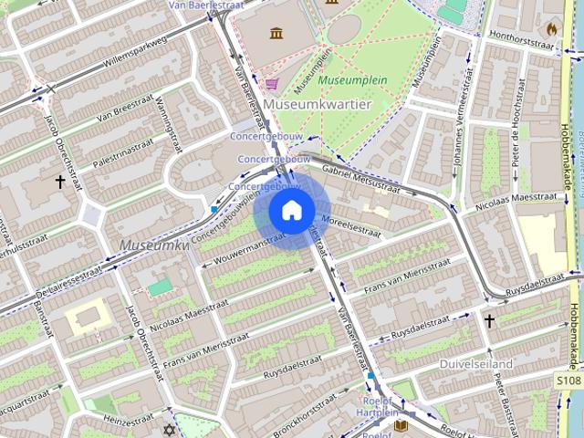 Appartement te huur: Van Baerlestraat 116 4 1071 BC Amsterdam