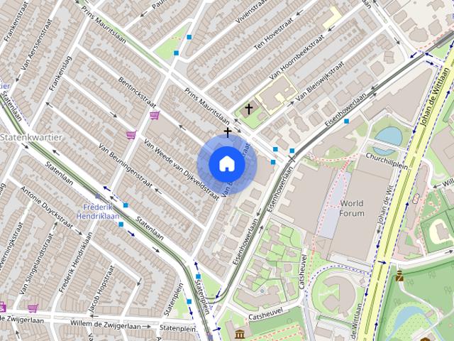 Appartement te huur: Van Bleiswijkstraat 151 2582 LC Den Haag