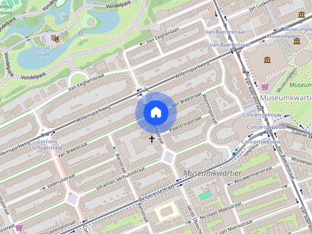 Appartement te huur: Van Breestraat 69 1 1071 ZG Amsterdam