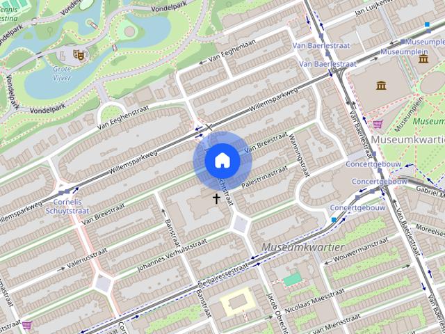 Appartement te huur: Van Breestraat 69 1 1071 ZG Amsterdam