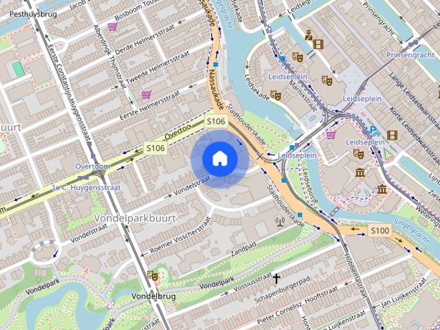 Appartement te huur: Vondelstraat 10 C 1054 GD Amsterdam