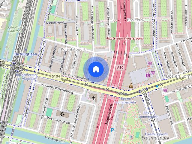 Appartement te huur: Vrouwengelukhof 49 1061 BS Amsterdam