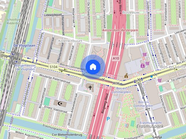 Appartement te huur: Vrouwengelukhof 66 1061 BS Amsterdam