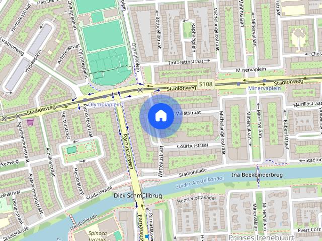 Appartement te huur: Watteaustraat 9 4 1077 ZH Amsterdam