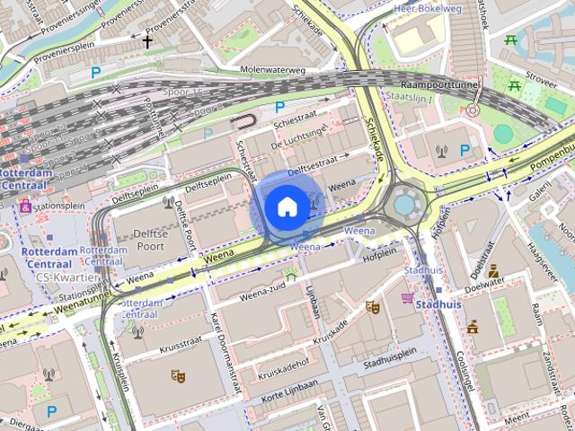 Appartement te huur: Weena 285 3013 AL Rotterdam
