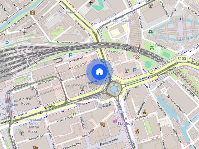 Appartement te huur: Weena 61 C 3013 CE Rotterdam