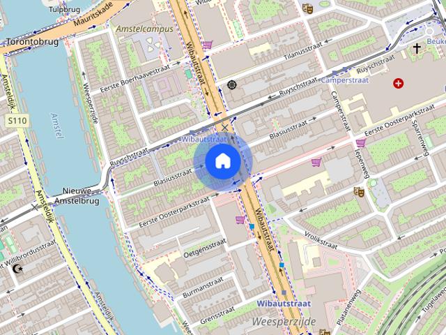 Appartement te huur: Wibautstraat 50 E 1091 GN Amsterdam