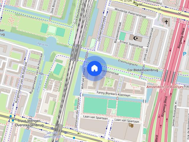 Appartement te huur: Willem Augustinstraat 267 1061 MJ Amsterdam