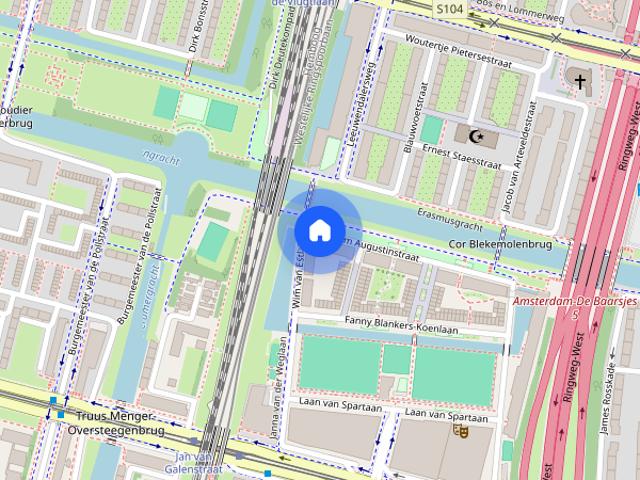 Appartement te huur: Willem Augustinstraat 350 1061 MJ Amsterdam