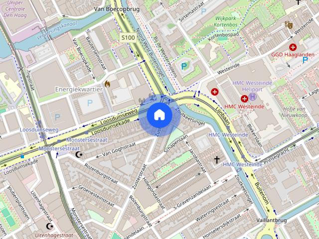 Appartement te huur: Zusterstraat 5 2512 TH Den Haag