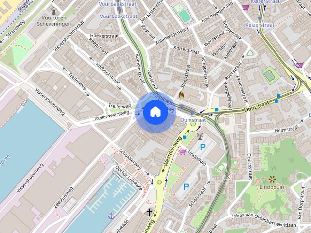 Appartement te huur: Zeesluisweg 54 H 2583 DS Den Haag