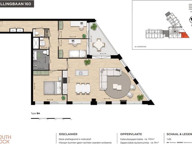 Appartement te huur