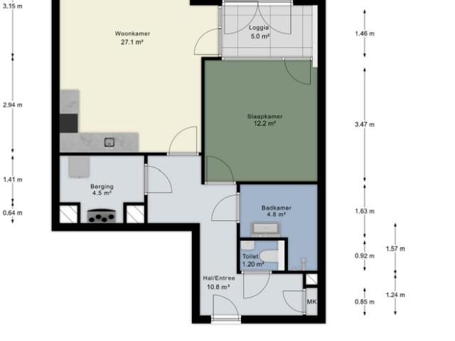 apartment for rent in Machinekamerplein 32 245 5617AP Eindhoven Strijp S Eindhoven