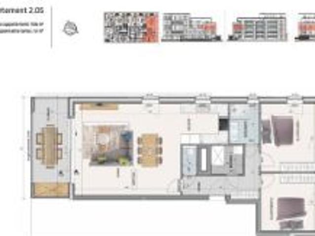 Appartement te koop in Wondelgem 9032