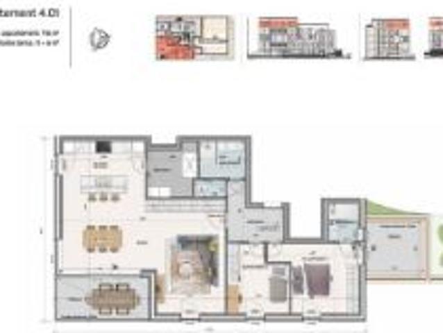 Appartement te koop in Wondelgem 9032