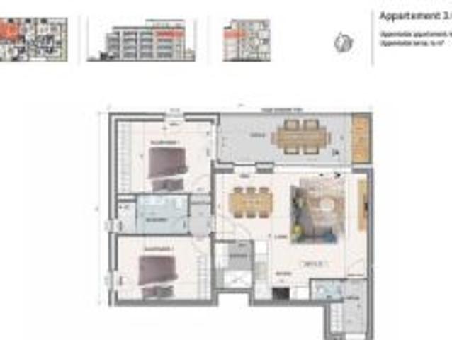 Appartement te koop in Wondelgem 9032